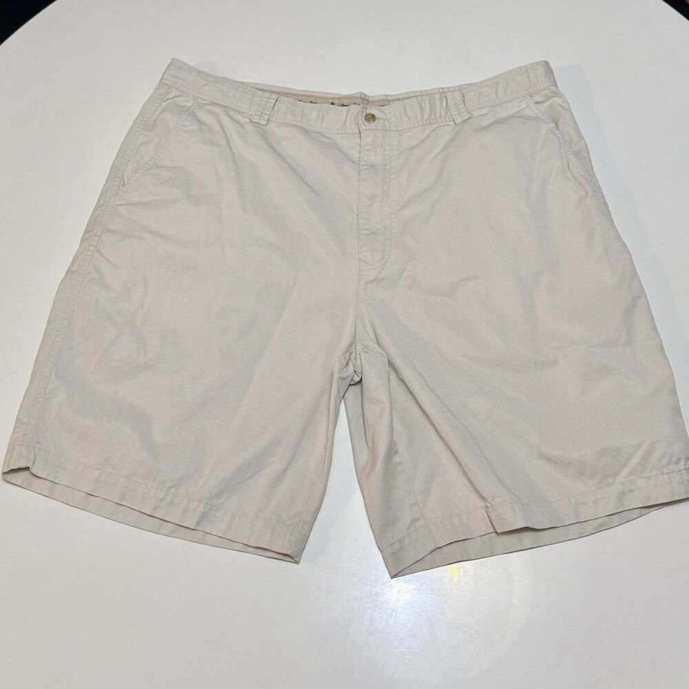 Tommy Bahama Relax Khaki Color Shorts Men's Size 42 Preppy Classic Comfort 86549